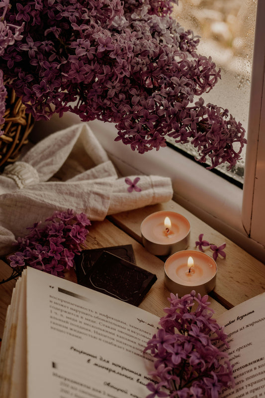 Strong scentrd candles