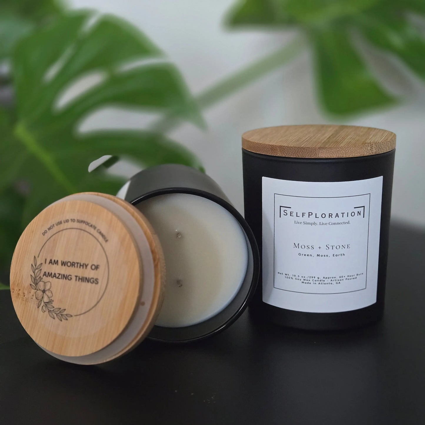 tea scented candle