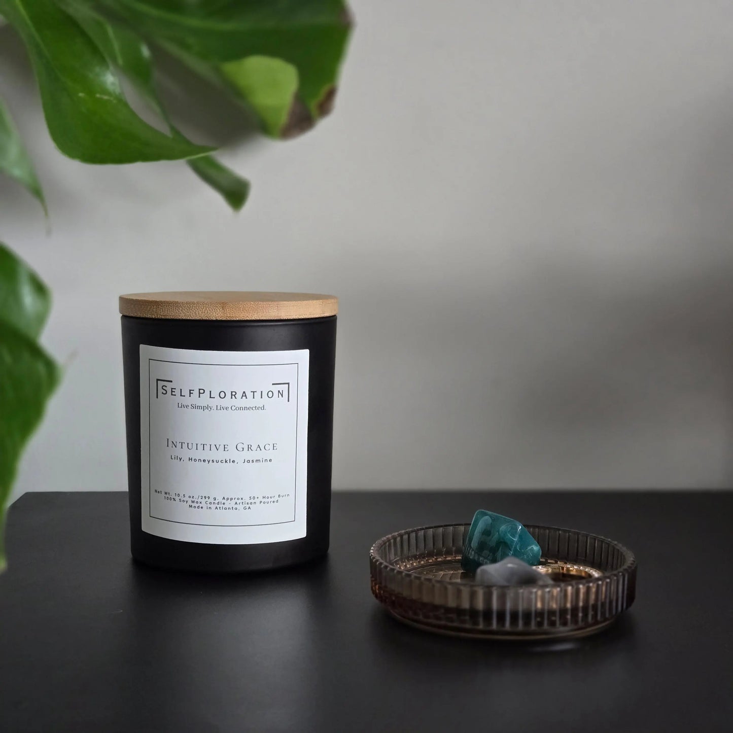 floral scented candle